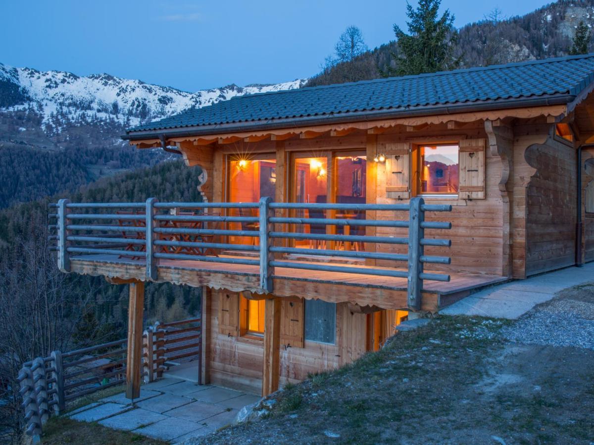 Chalet Le Cerf La Tzoumaz Eksteriør bilde