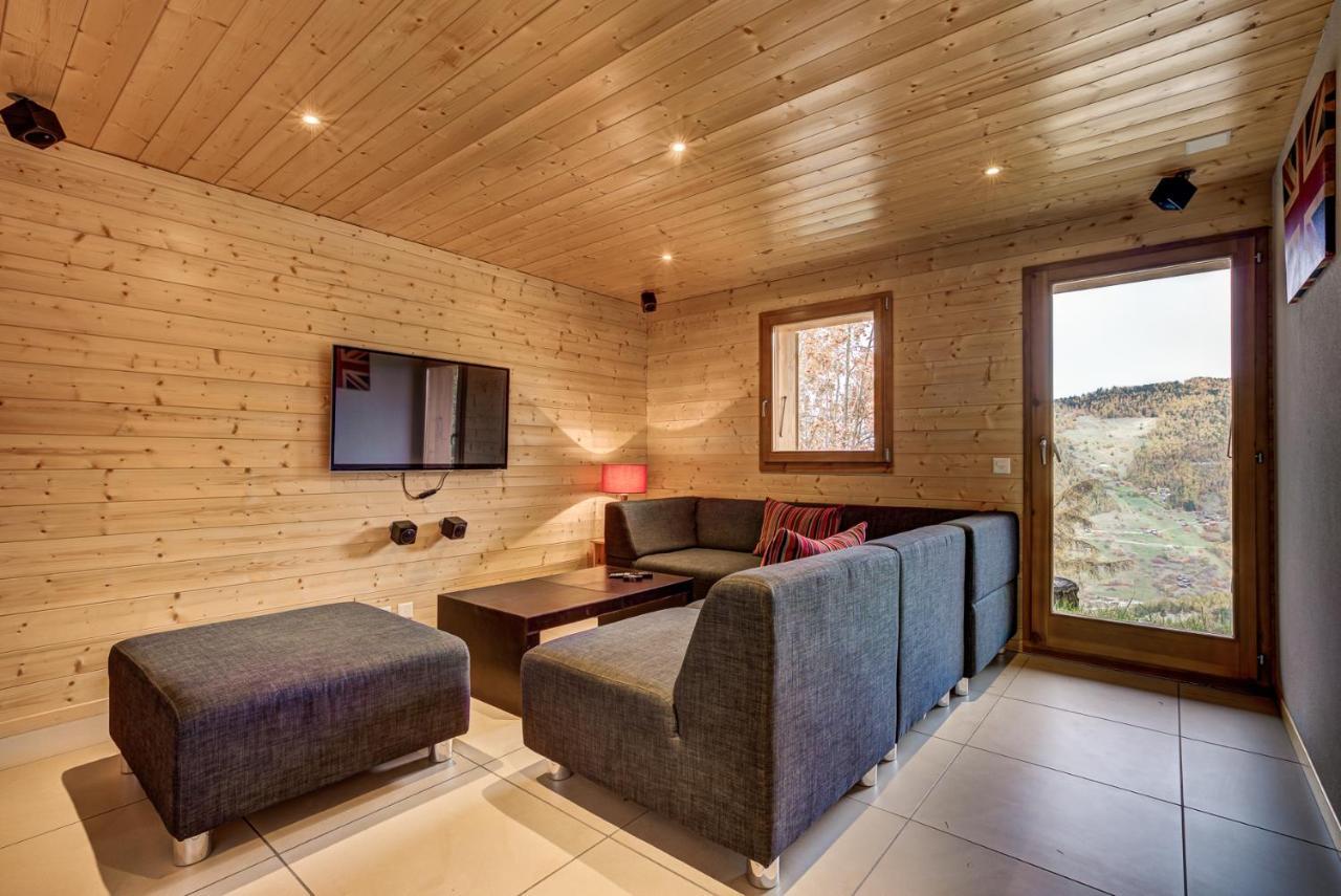 Chalet Le Cerf La Tzoumaz Eksteriør bilde