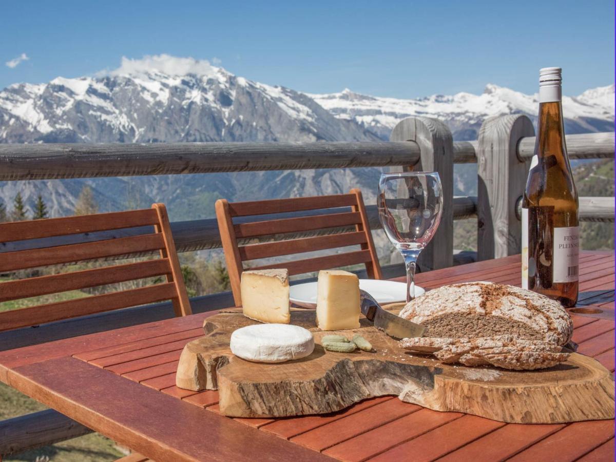 Chalet Le Cerf La Tzoumaz Eksteriør bilde