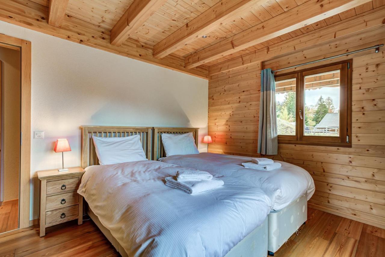 Chalet Le Cerf La Tzoumaz Eksteriør bilde