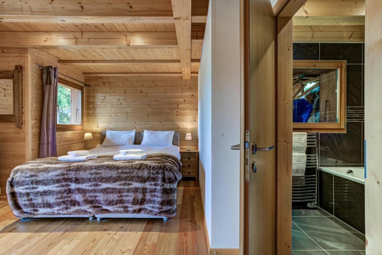Chalet Le Cerf La Tzoumaz Eksteriør bilde