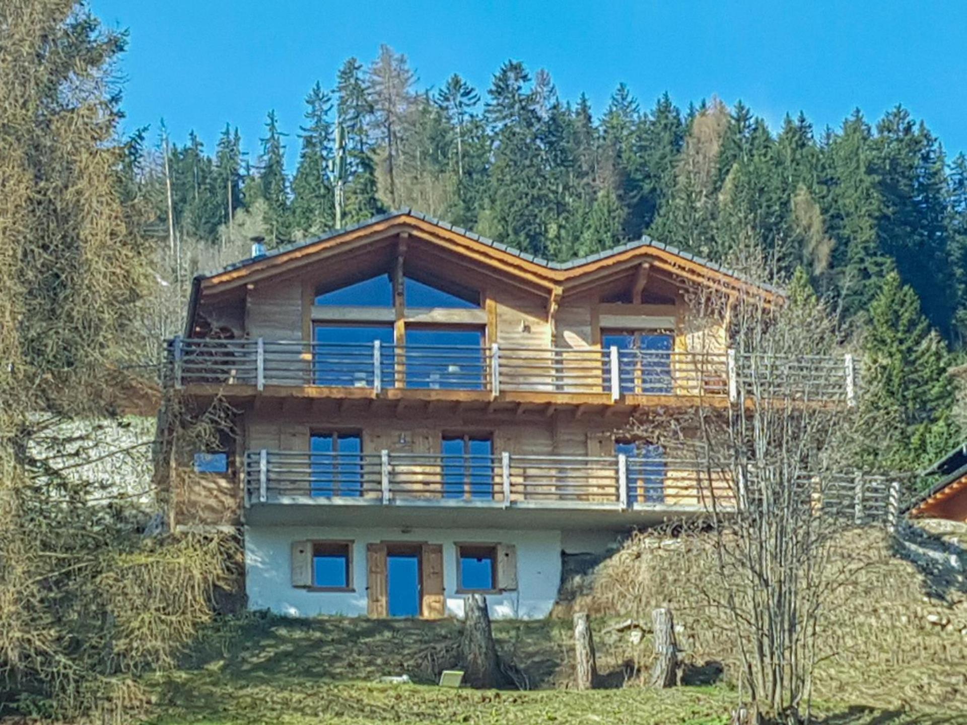Chalet Le Cerf La Tzoumaz Eksteriør bilde